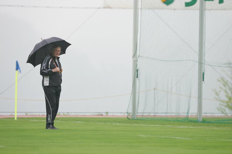 ジェフ時代のオシム　©Toshiya Kondo