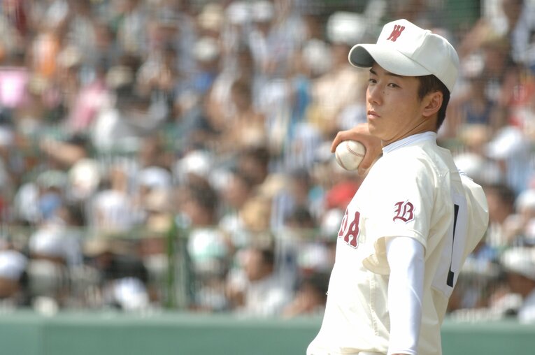 5位は斎藤佑樹（早稲田実）　©Takashi Shimizu