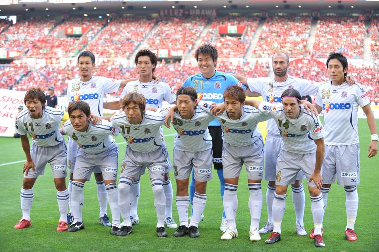 2010年の広島　©Sports Graphic Number