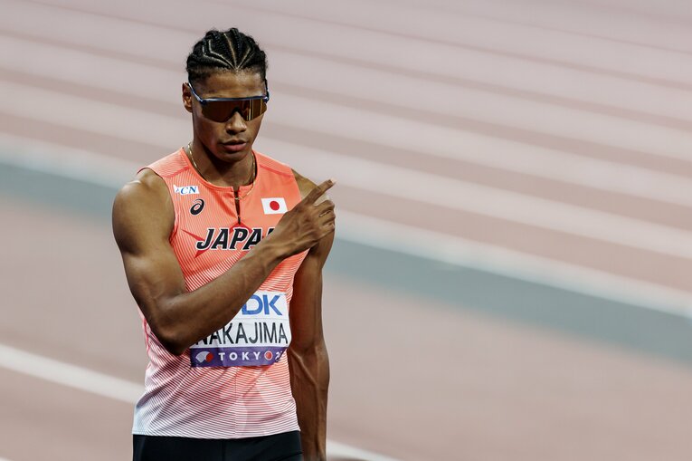 【東京世界陸上】1991年の高野進以来、34年ぶりとなる世界選手権での決勝進出を決めた中島　©Kiichi Matsumoto