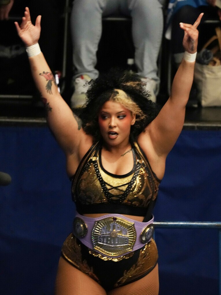 入場するウィロー・ナイチンゲール　©Essei Hara