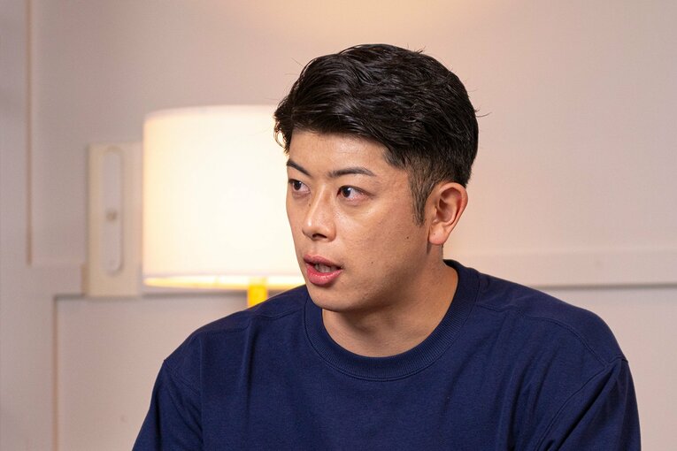 ストッパーというポジションへの思いと覚悟を語った　©Takuya Sugiyama