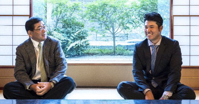 優勝を逃して泣いた日…松山英樹が3年半前に中嶋常幸に語っていた「メジャーへの夢」〈悲願のマスターズ制覇〉