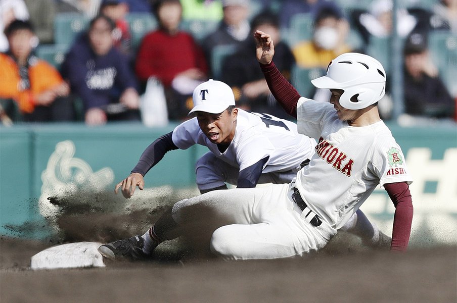 富岡西 ノーサイン野球で強豪に挑む 甲子園で見せた 部活動 の魅力とは 高校野球 Number Web ナンバー