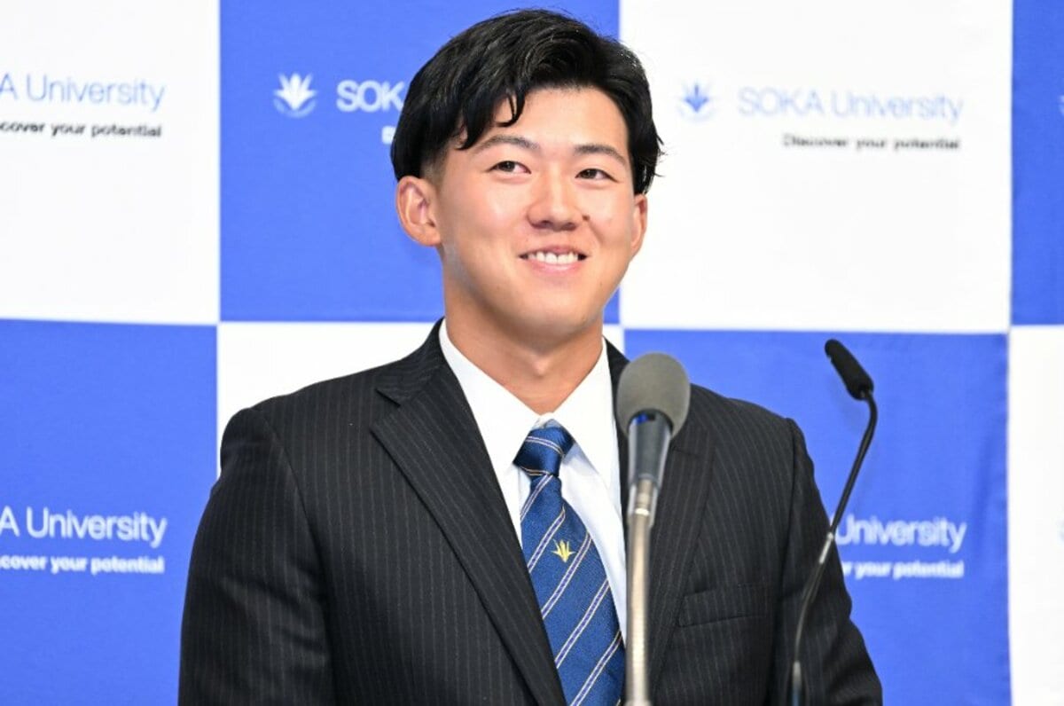 阪神1位指名》創価大学が揺れた“3球団競合”ドラフトウラ話「最高です