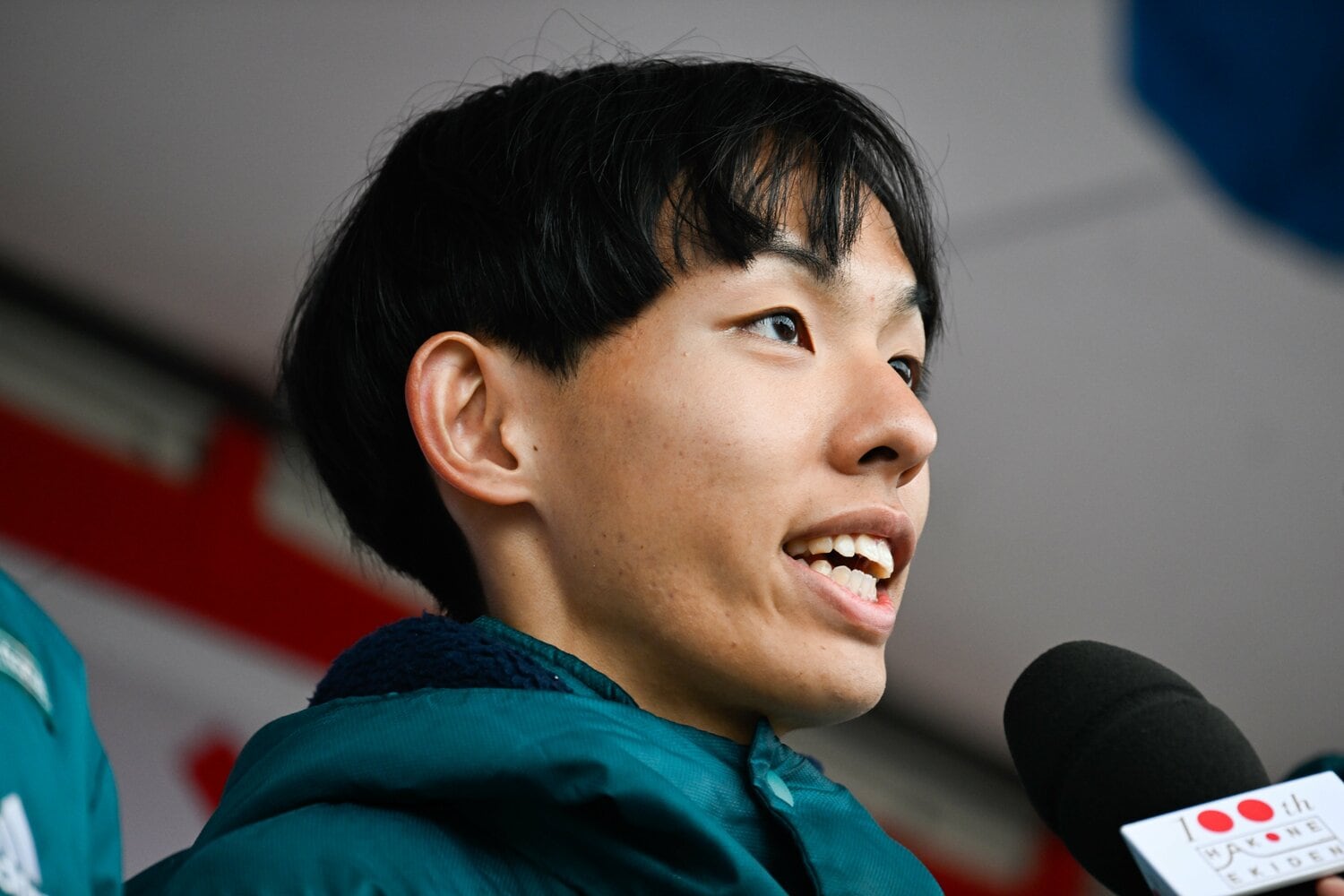 青学大の新エースに名乗りを上げた2年生の黒田朝日 ©Nanae Suzuki