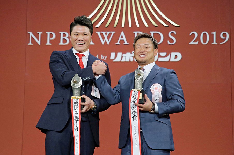 ポジション別MVP獲得数で分かる、坂本勇人＆森友哉の歴史的価値とは。＜Number Web＞ photograph by Kyodo News