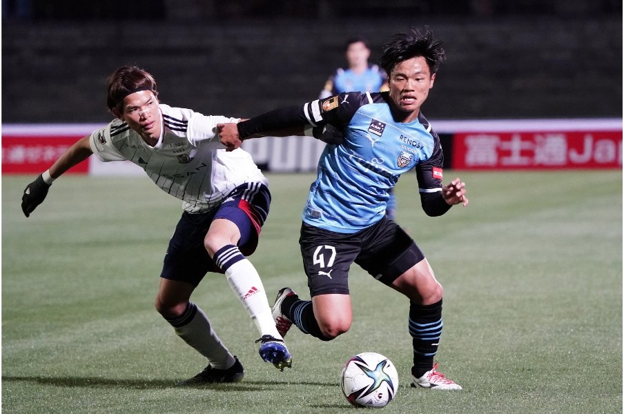 万能性を高めた旗手。三笘とは対照的な成長とも言える©Getty Images