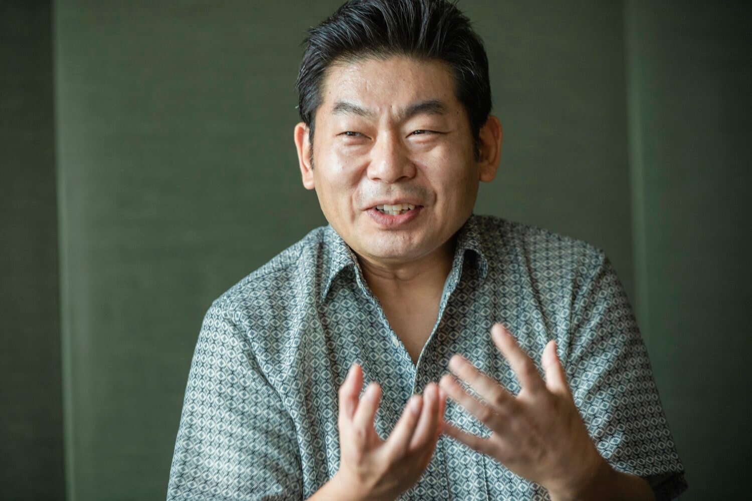 織田さんを通して、徐々に陸上競技にも興味を持つようになった山本さん　©Wataru Sato