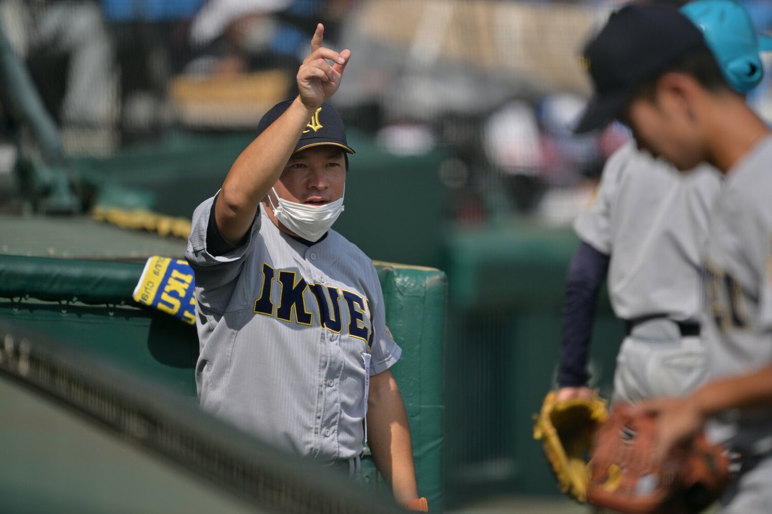 前回大会優勝後の須江監督の「青春って、すごく密なので」という言葉は流行語にもなった　©Hideki Sugiyama