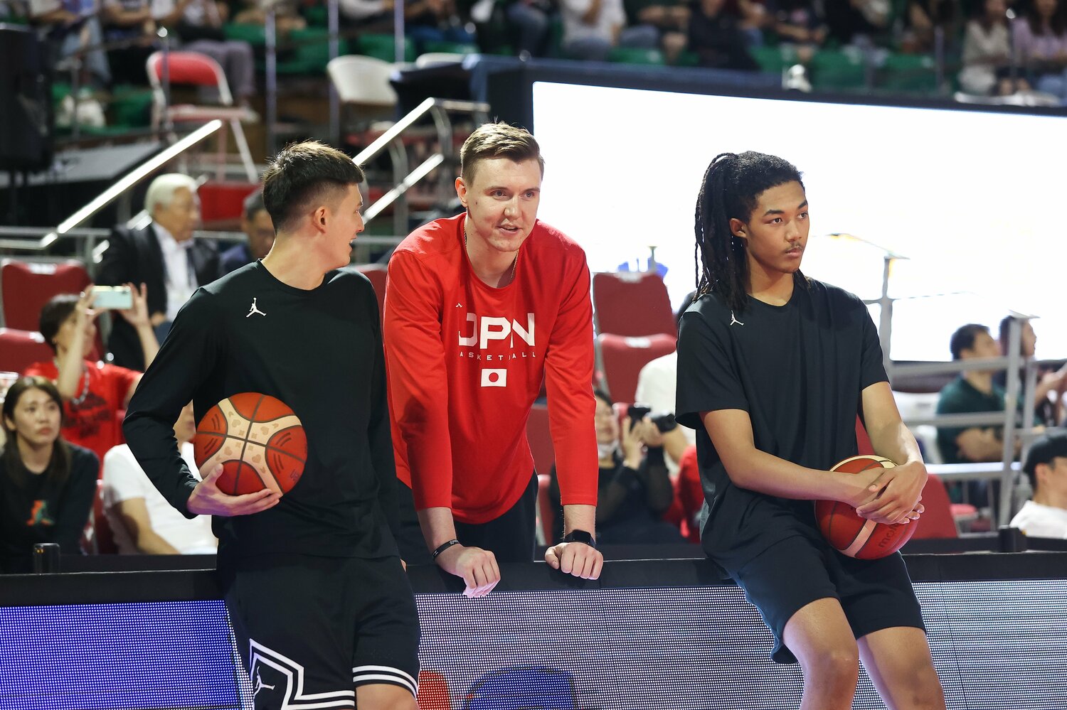 2023年7月、強化試合・韓国戦に招集されたジェイコブス晶　©︎Yoshio Kato/AFLO