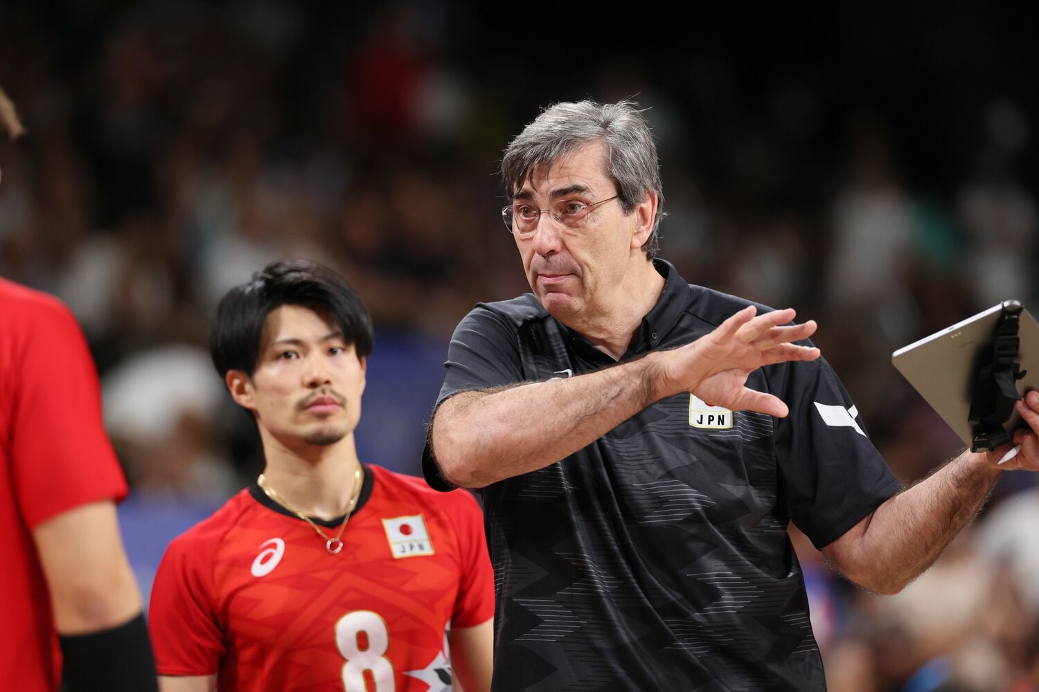 パリ五輪まで日本代表を率いたフィリップ・ブラン監督　©︎Kaoru Watanabe/JMPA