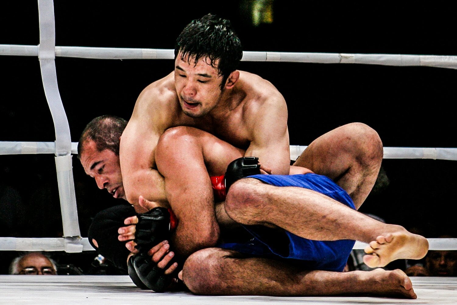 ロサンゼルスで行われたホイスとの再戦。ハイレベルな寝技の応酬で観客を唸らせた