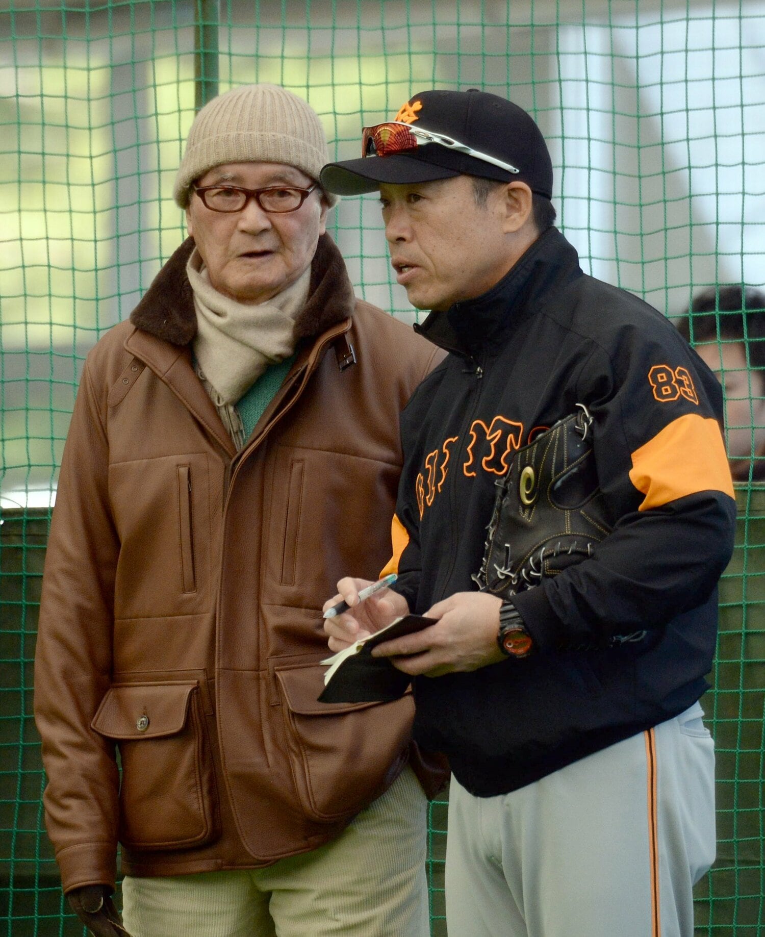 長嶋終身名誉監督はコーチになった田畑を今度は正しく呼んでくれた　©Sankei Shimbun