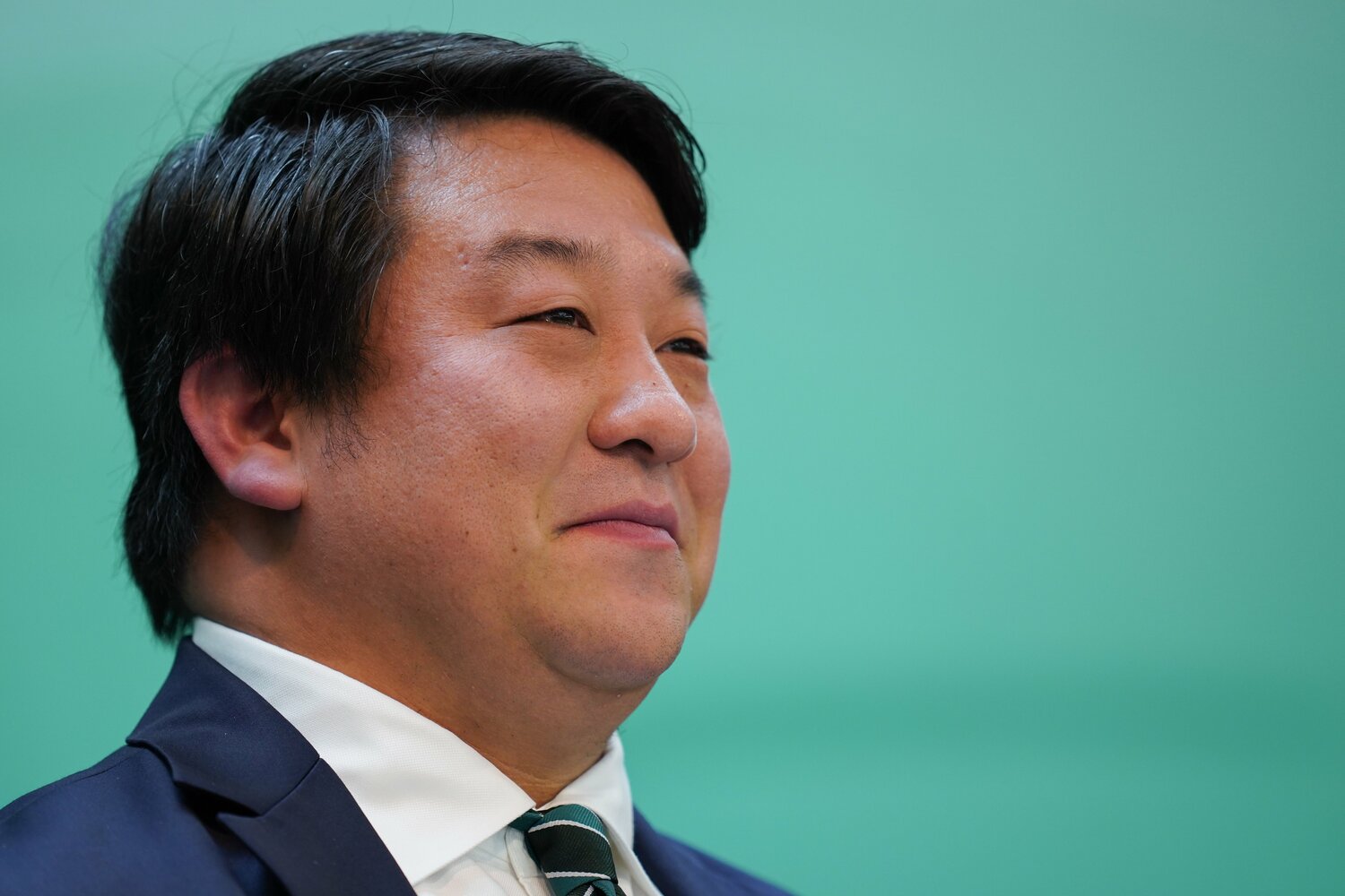 浦和ユース時代で同級生だったFC岐阜・小松裕志社長　©︎Akito Iwamoto