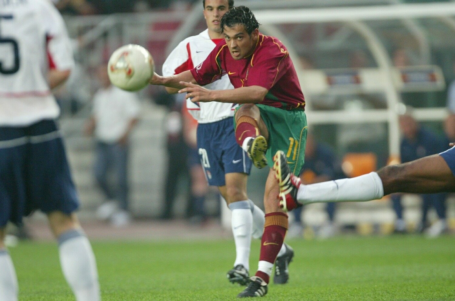 ポルトガル代表時代のセルジオ・コンセイソン。フランシスコの父だ　©JMPA