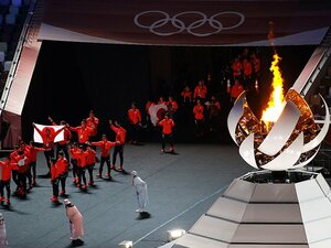 新着写真で振り返る東京五輪閉会式