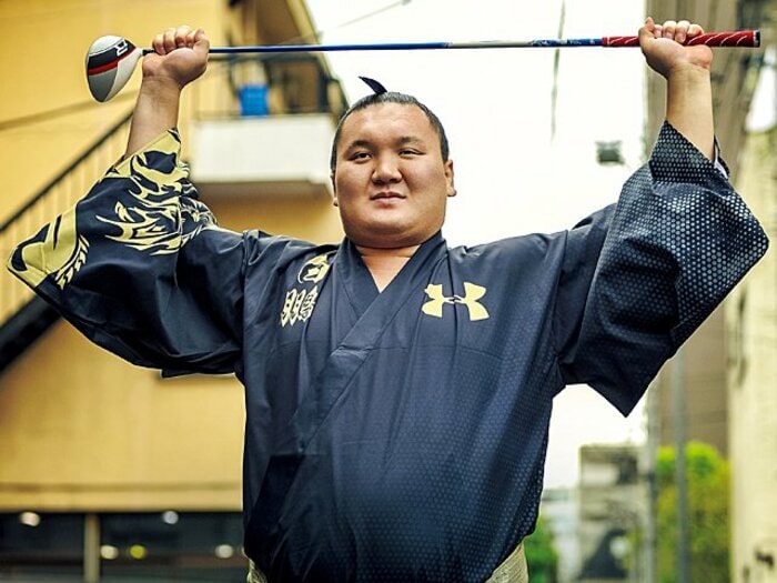 ＜アスリートはゴルフに夢中！＞ 白鵬翔 「ゴルフも相撲も心技体」＜Number Web＞ photograph by Takuya Sugiyama