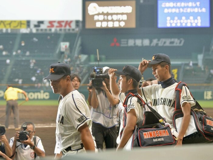 「正直、野球部が嫌いな校長もおったし…」高校野球“消えた名門”箕島高校…最後に甲子園に出た前監督の告白「箕島はこうして勝てなくなった」＜Number Web＞ photograph by KYODO