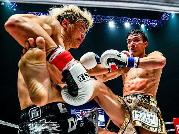 「打ったあと、そこにいなかった」と志朗に思わせた那須川天心の絶妙な技術「今回は距離も騙しました」＜Number Web＞ photograph by Nagao Susumu