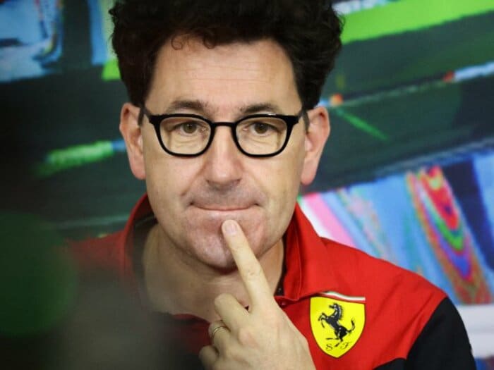 「完全に間違いだった…」フェラーリ代表、マッティア・ビノットが謝罪し、角田裕毅が悔やんだ「ツナミ」発言騒動の全容<Number Web> photograph by Getty Images