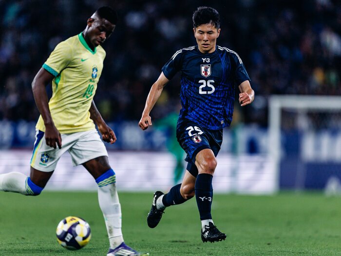 「タフさ、強さ、高さ、巧さ」でブラジル制圧の新星・鈴木淳之介に久保建英も驚嘆…超攻撃的守備“戦術カタール”遂行でメンバー入り猛アピール＜Number Web＞ photograph by Kiichi Matsumoto