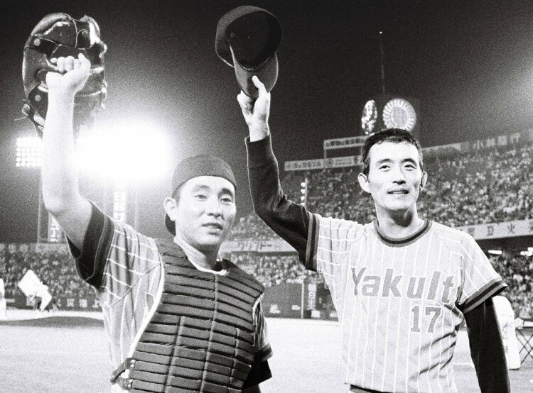 カルビー78年 ヤクルト 初優勝 大矢明彦 29年目の栄光 プロ