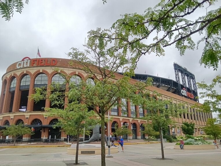 【FA有力地／ニューヨーク】メッツの本拠地、シティ・フィールド ©Shoko Mizutsugi
