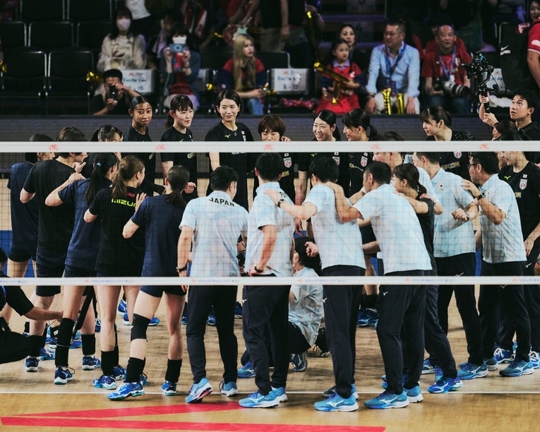 VNLセルビア戦　©︎Yuki Suenaga