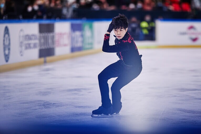 GPフランス大会での佐藤駿