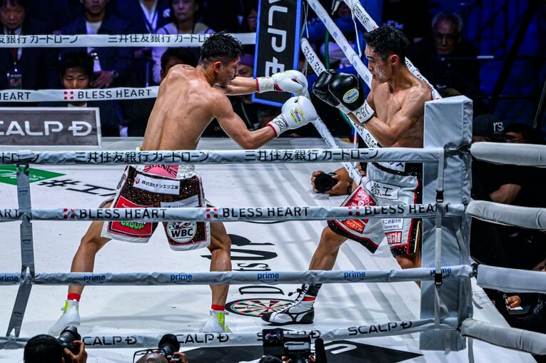 中谷潤人vs.西田凌佑（WBC・IBF世界バンタム級王座統一戦） ©Takuya Sugiyama