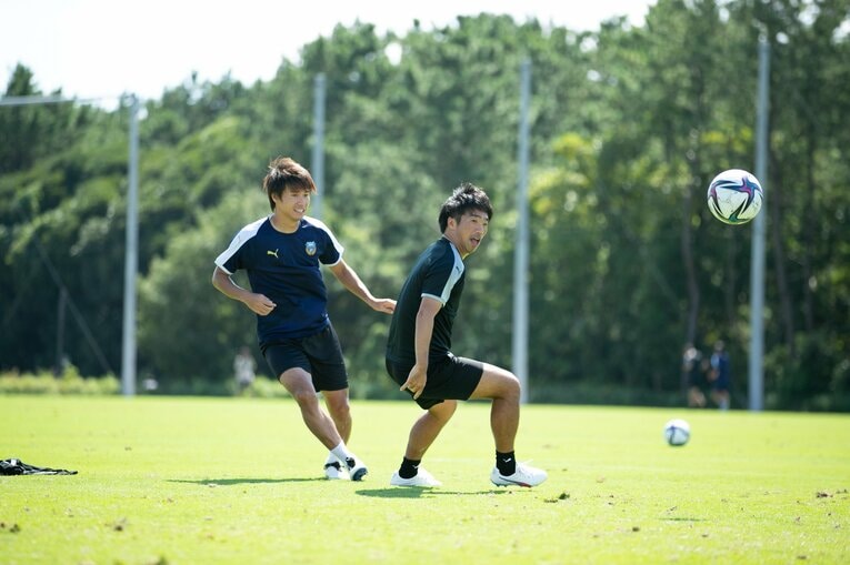 練習場での充実した日常が、王者の強さを下支えしている　©KAWASAKI FRONTALE