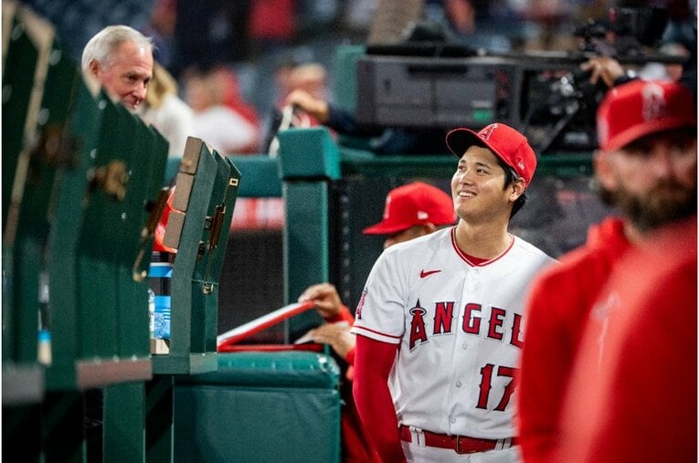 2021年の大谷　©Nanae Suzuki