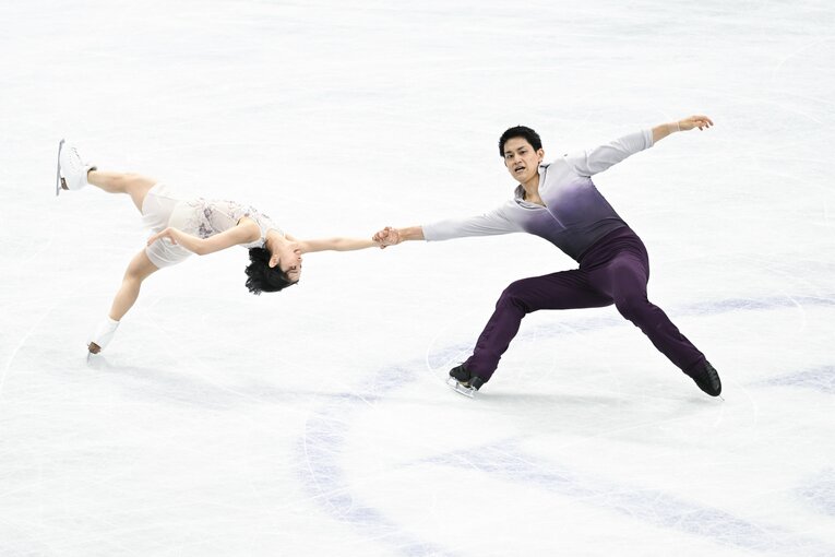 2023年世界選手権フリーの演技　©Asami Enomoto