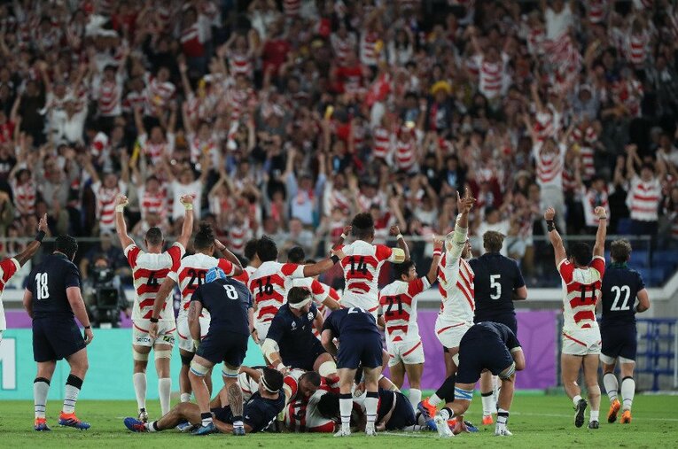 2019年W杯スコットランド戦 ／ photograph by Naoya Sanuki