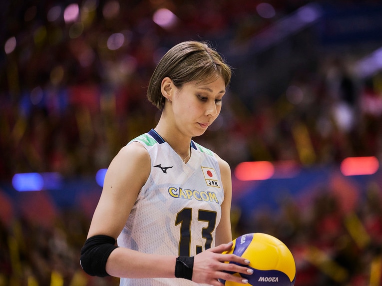 バレーボールネーションズリーグ 韓国戦　©︎Yuki Suenaga