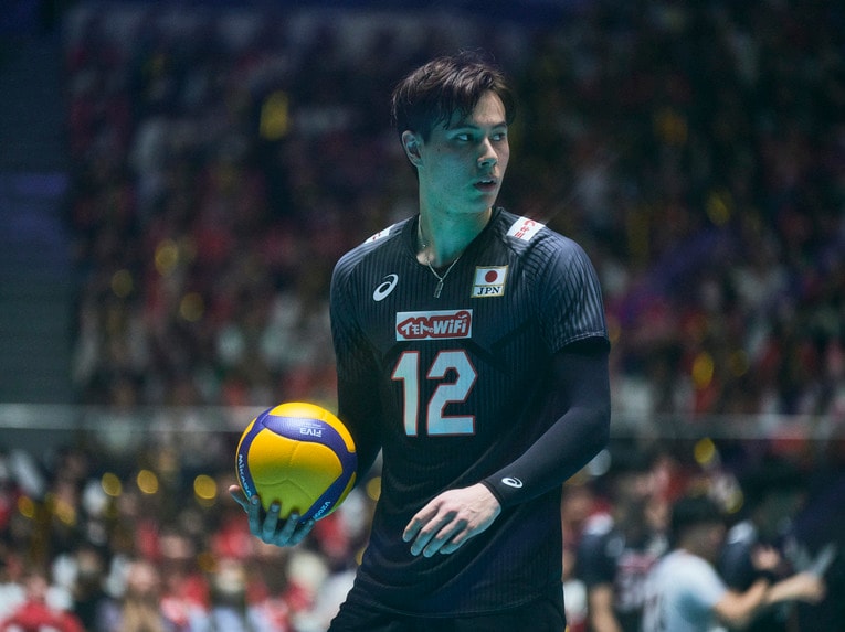 高橋藍　©︎Yuki Suenaga