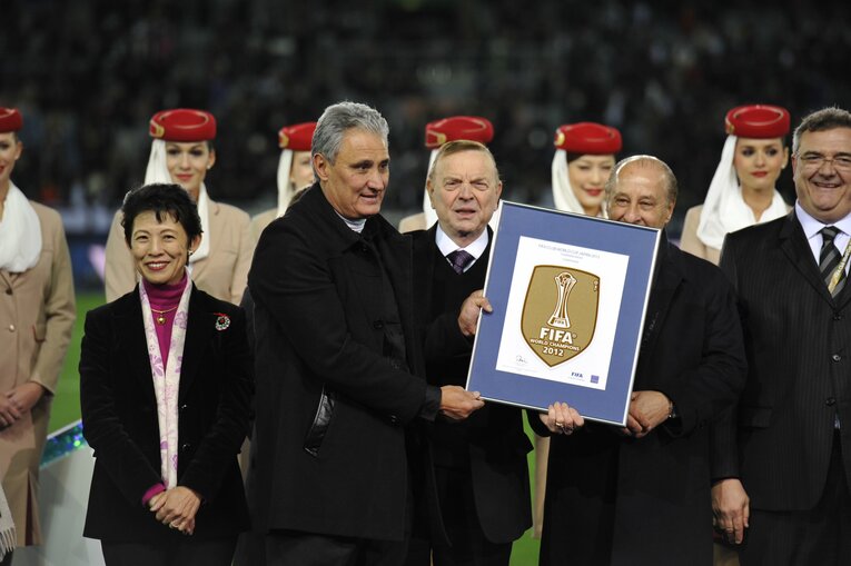 コリンチャンスでクラブ世界一に輝いたチッチ監督　©Takuya Sugiyama