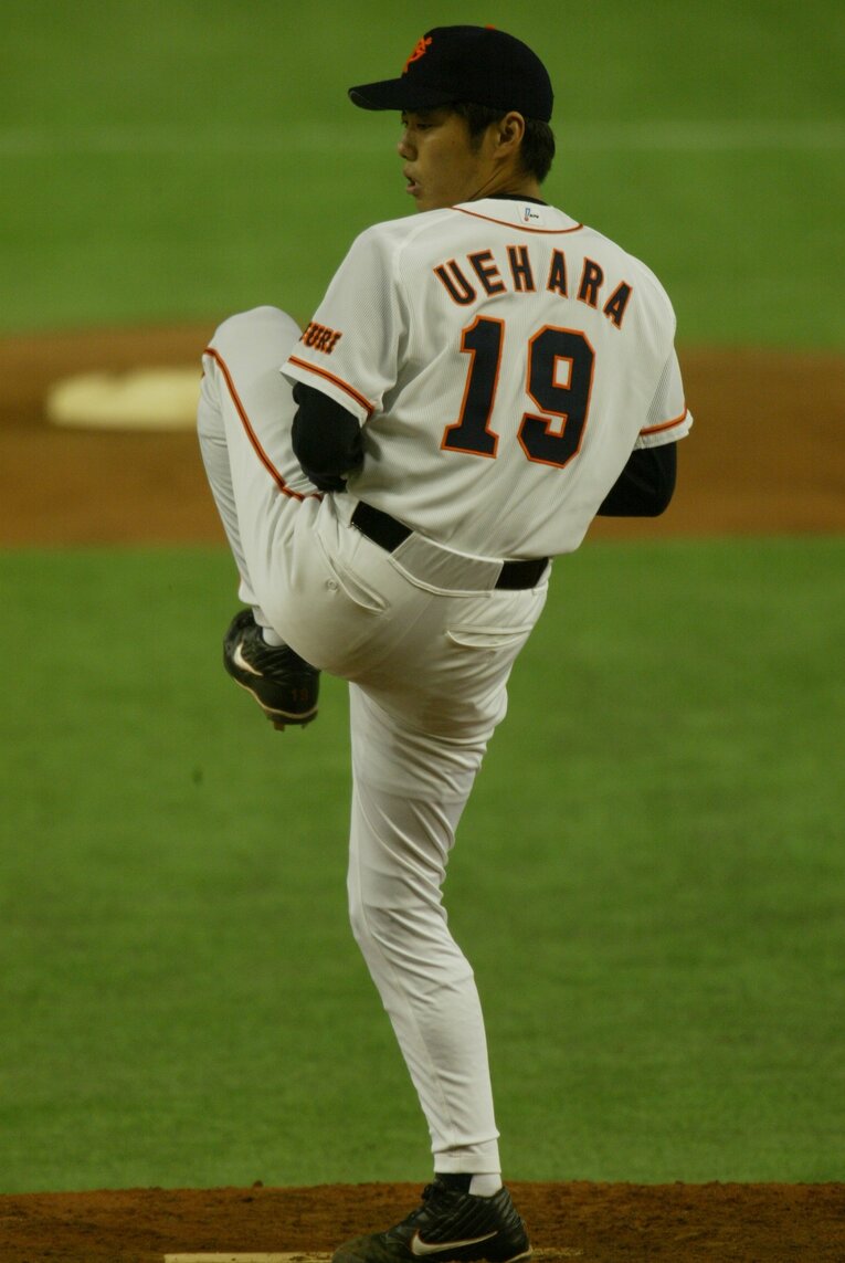 上原浩治の独特な投球フォーム　©Sports Graphic Number