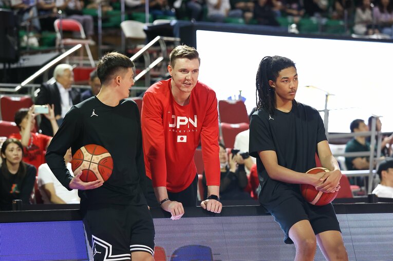 2023年7月、強化試合・韓国戦に招集されたジェイコブス晶　©︎Yoshio Kato/AFLO