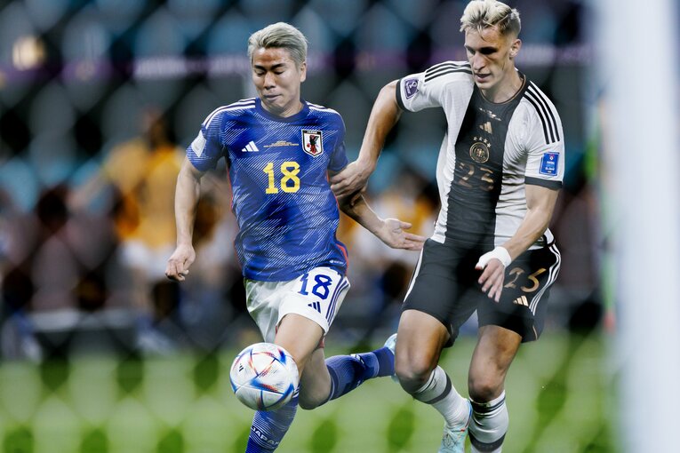 途中出場した浅野　©Kiichi Matsumoto/JMPA