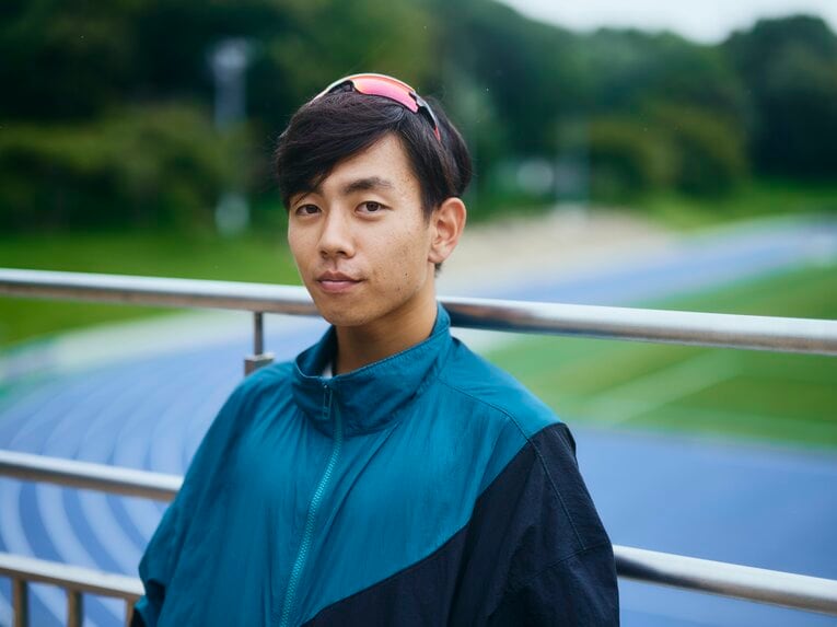 田島主将（4年）は箱根の景色をチームメイトに見せられるか　©Yuki Suenaga