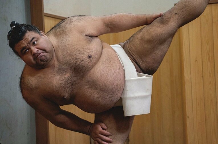 優勝同点・次点は9回を数える高安35歳 ／ photograph by Kanekoyama