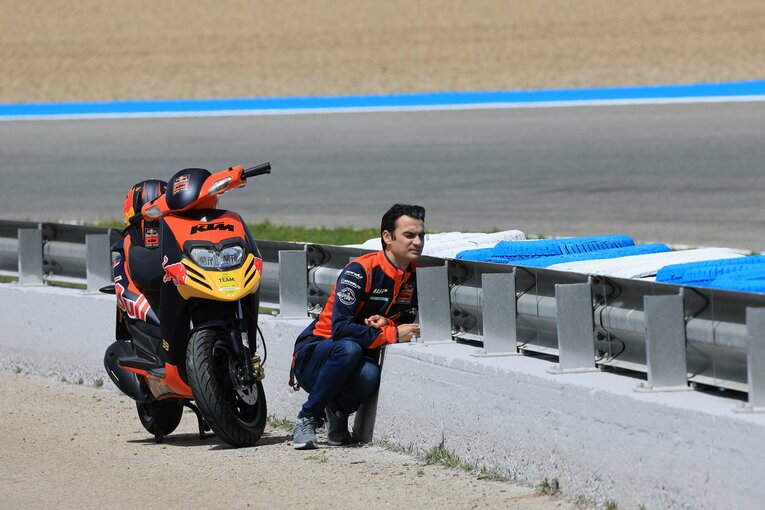 現在はKTMでテストライダーを務めるダニ・ペドロサ　photograph by Satoshi Endo