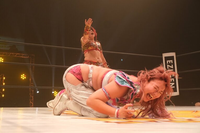 マリーゴールドの人気女子レスラー・後藤智香　©Norihiro Hashimoto