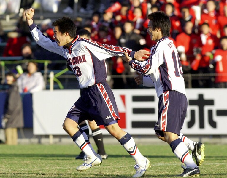 母校の「滝二」時代　©JIJI PRESS