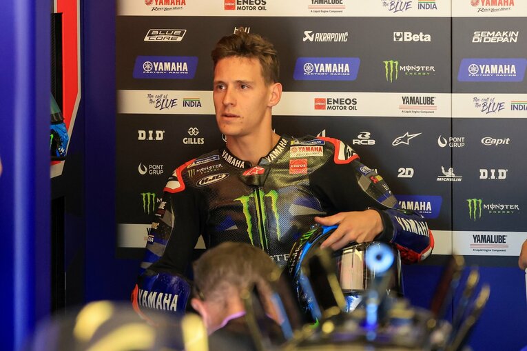 2019年にMotoGPクラスにデビューし、3年目の21年に王座を獲得したクアルタラロだが、昨季は2位に終わり、今季は5戦を終えて12位に甘んじている　©Satoshi Endo