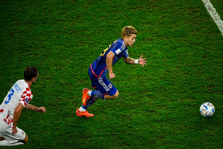 クロアチア戦　©Takuya Sugiyama/JMPA