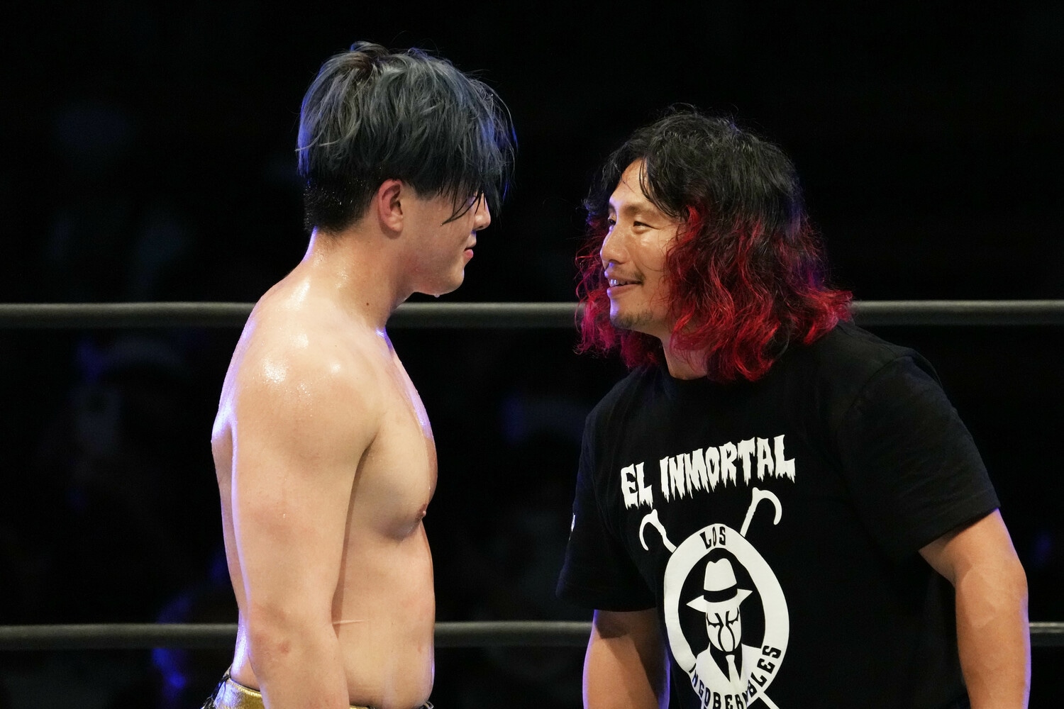 高橋ヒロムのIWGPジュニアヘビー級王座への挑戦を表明したワト