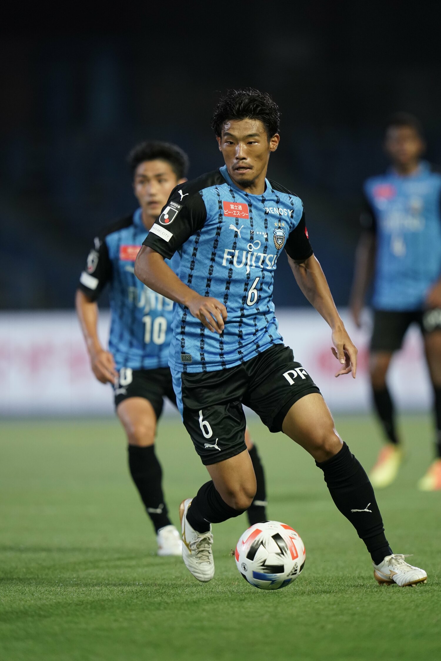 2020年シーズンの守田英正　©︎J.LEAGUE